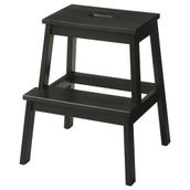IKEA BEKVAM basamaklı tabure siyah - 40463852