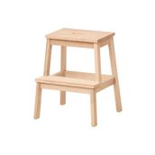 IKEA BEKVÄM basamaklı tabure , kayın, 43x50 cm