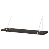 IKEA Bergshult Pershult Venge Beyaz 80x20 cm Duvar Rafı