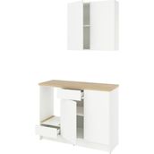 IKEA Beyaz Dayanıklı Mutfak Dolabı 180X61X220 cm