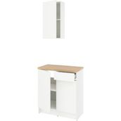 IKEA Beyaz Kullanışlı Mutfak Dolabı 120X61X220 cm