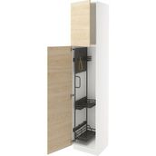 IKEA Beyaz Kullanışlı Mutfak Dolabı 60X60X200 cm