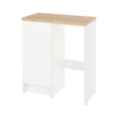 IKEA Beyaz Modern Mutfak Dolabı, 120x61x91 cm, Ahşap Üst