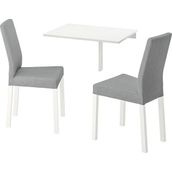 IKEA Beyaz Sağlam Yemek Masası - Mutfak Masası Takımı