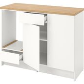 IKEA Beyaz Şık Mutfak Dolabı 180 cm