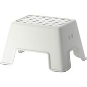 Ikea Bolmen Tabure Olarak Kullanılır Kaymaz 25 cm 2 Renkler, Plastik, Beyaz, 44 x 35 x 25 cm - Çok Renkli