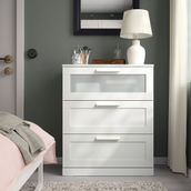 IKEA BRIMNES 3 çekmeceli şifonyer beyaz - 00392041