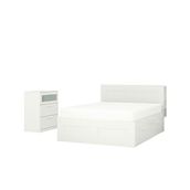 IKEA BRIMNES yatak odası seti beyaz - 49483394