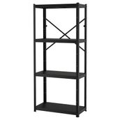 IKEA Bror Siyah 65x40x110 cm Raf Ünitesi