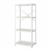 IKEA Bror Siyah 85x55x190 cm Raf Ünitesi