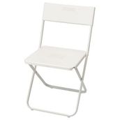 IKEA Fejan Beyaz Katlanabilir Sandalye