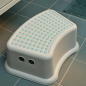 Ikea Försıktig Çocuk Basamağı Banyo Mutfak Yükseltme Taburesi - Mavi - Beyaz