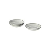 IKEA Gladelig Gri 21 cm Derin Tabak Seti