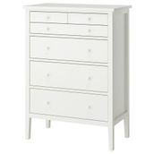 IKEA GULLABERG 6 çekmeceli şifonyer beyaz - 40609897