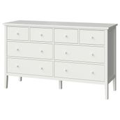 IKEA GULLABERG 8 çekmeceli şifonyer beyaz - 20609902