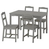 IKEA HAUGA mutfak masası takımı gri - 79574910