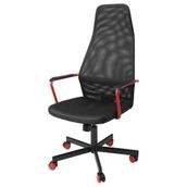 IKEA Huvudspelare Siyah Oyuncu Sandalyesi