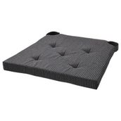 IKEA Justina Siyah 42 35x40x4 cm Sandalye Minderi