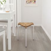 IKEA JUTEBODA tabure natürel-beyaz - 30543741