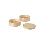 IKEA Klockren Buharda Pişirici, Bambu, 23 cm Çap, 5 lt Hacim