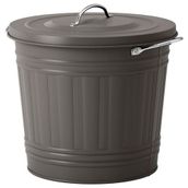 IKEA Knodd Gri 16 lt Çöp Kutusu