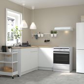 IKEA KNOXHULT köşe mutfak dolabı kombinasyonu beyaz - 09388407