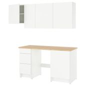 IKEA KNOXHULT mutfak dolabı kombinasyonu beyaz - 19581428