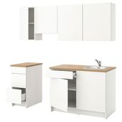 IKEA KNOXHULT mutfak dolabı kombinasyonu beyaz - 89180465