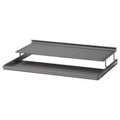 IKEA Komplement Koyu Gri 50x16,5x58 cm Sürgülü Ayakkabı Rafı