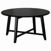 IKEA Kragsta Siyah 90 cm Orta Sehpa