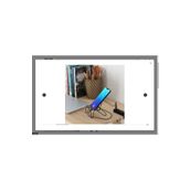 IKEA Krubbet Siyah Telefon Tablet Standı
