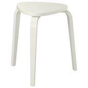 IKEA KYRRE ahşap tabure kırık beyaz - 10608130