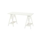 IKEA Lagkapten Mittback Beyaz 140x60 cm Çalışma Masası