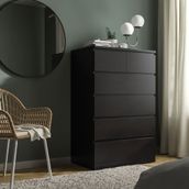 IKEA MALM 6 çekmeceli şifonyer venge - 70403606