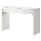 IKEA Malm Beyaz 120x41 cm Makyaj Masası