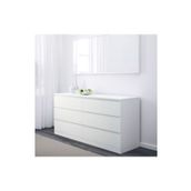 IKEA Malm Beyaz 6 Çekmeceli Şifonyer 160x78