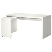 IKEA MALM Çalışma Masası Beyaz 151x65 cm