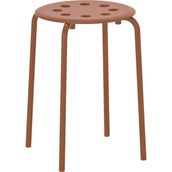 IKEA Marıus Tabure Kırmızı Kahverengi 45 cm