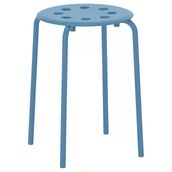 IKEA Marıus Tabure Mavi 45 cm