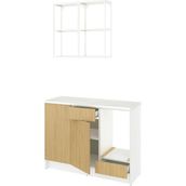 IKEA Meşe Modern Mutfak Dolabı 180X61X220 cm