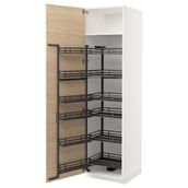 IKEA METOD kiler dolabı ASKERSUND açık dişbudak görünümlü - 99471930