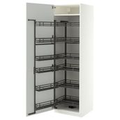 IKEA METOD kiler dolabı ASPUDDEN açık gri - 79605822