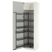 IKEA METOD kiler dolabı ASPUDDEN açık gri - 99604727