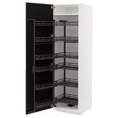 IKEA METOD kiler dolabı NICKEBO mat antrasit-koyu gri - 19497552