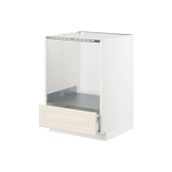 IKEA Metod Maximera Bodbyn Kırık Beyaz 60x60 cm Ankastre Fırın Dolabı