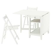 IKEA NASINGE/FRÖSVI mutfak masası takımı beyaz - 09596996