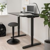 IKEA NILSERIK tabure vissle koyu gri - 90491895