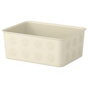 IKEA Nojıg 20x25x10 cm Bej Düzenleme Saklama Kutusu