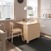 IKEA NORDEN/RÖNNINGE mutfak masası takımı huş - 99442607