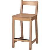 IKEA Nordvıken Bar Sandalyesi Antika Vernik 62 cm - Ahşap